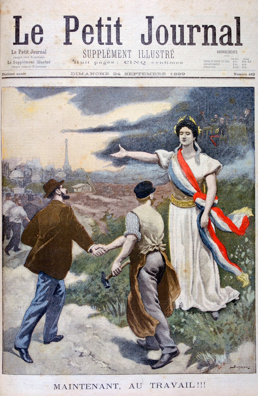 Nyt työn kanssa!!!, 1899. tekijältä Eugene Damblans