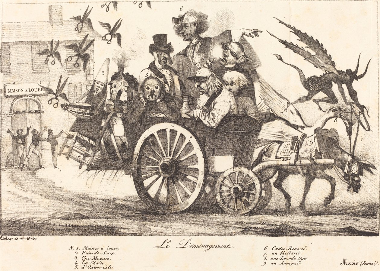 Sensuurin poistaminen, n. 1821. Tekijät: Eugene Delacroix, Charles Etienne Pierre Motte. tekijältä Eugene Delacroix, Charles Etienne Pierre Motte