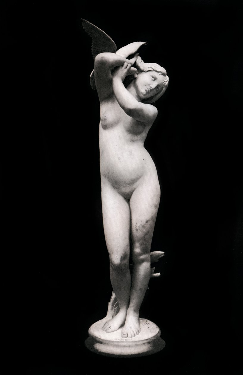 Rakkauden viesti, 1800-luku, 1912. tekijältä Eugene Delaplanche