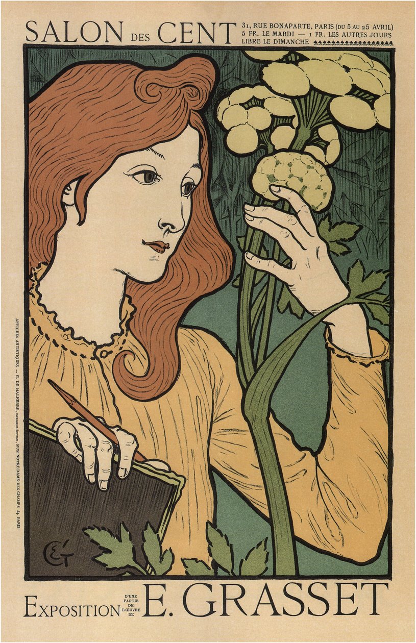Salon des Cents, 1894 tekijältä Eugene Grasset