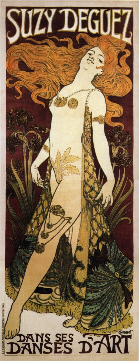 Suzy Deguez, 1905 tekijältä Eugene Grasset