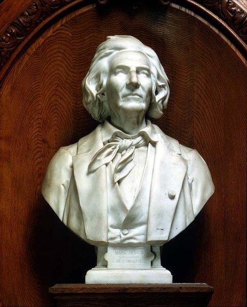 Marc Seguinin (1786-1875) arkkitehdin ja insinöörin muotokuva tekijältä Eugene Guillaume