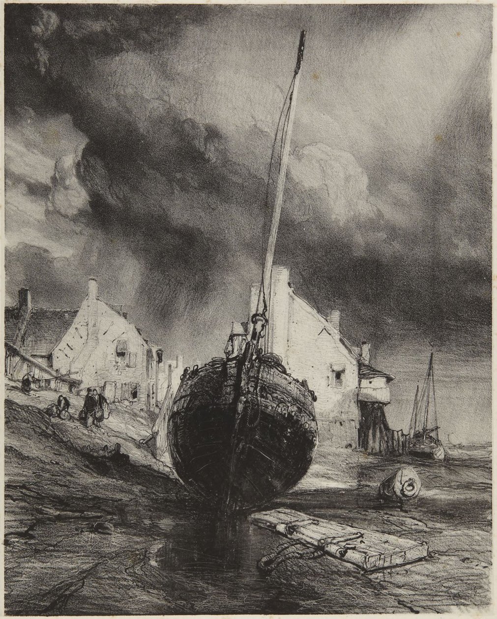 Muistoja St. Valery-sur-Sommesta tekijältä Eugene Isabey