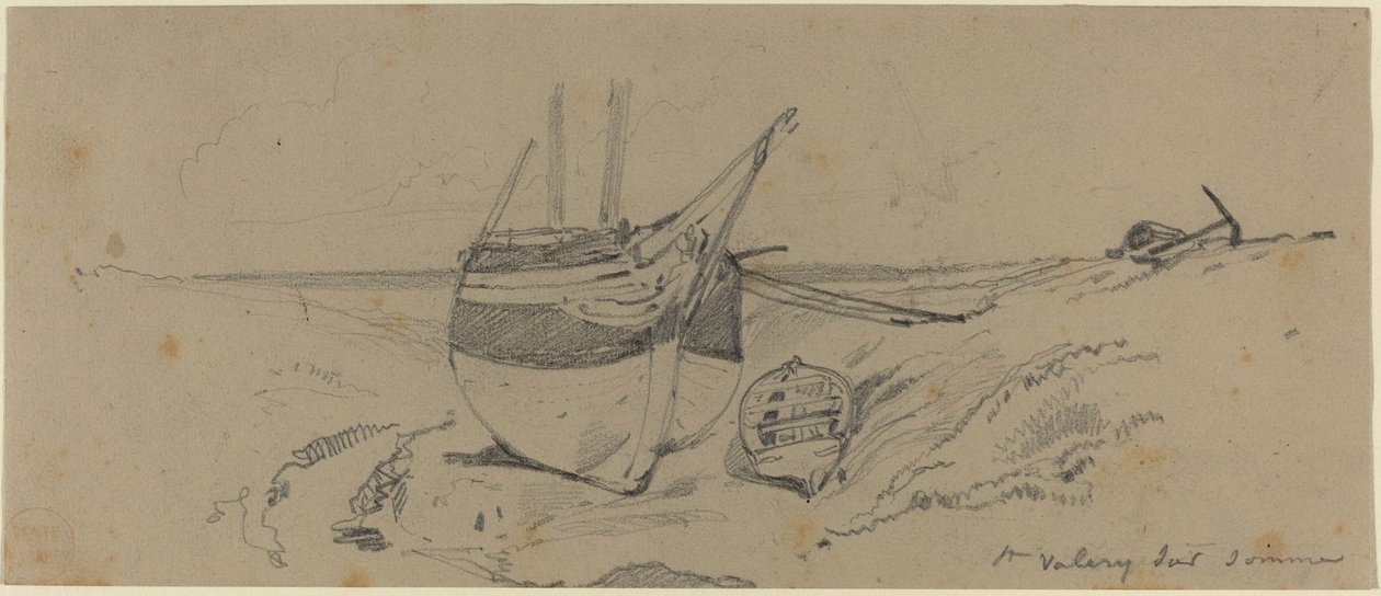 St. Valery sur Somme tekijältä Eugene Isabey