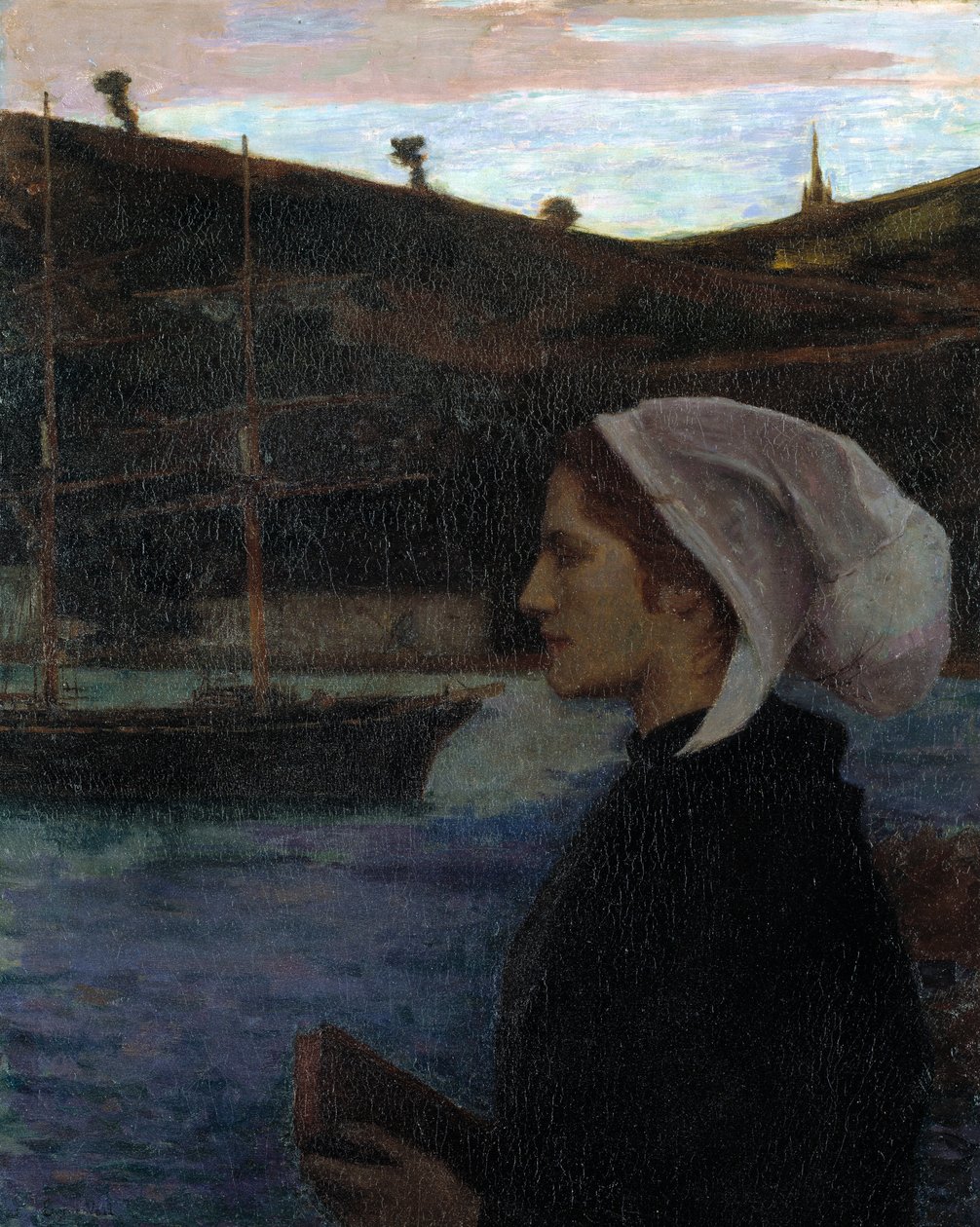 Breton sunnuntai, n. 1890. tekijältä Eugene Laurent Vail