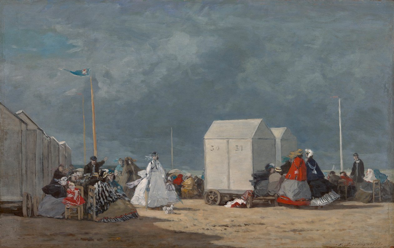Lähestyvä myrsky tekijältä Eugene Louis Boudin