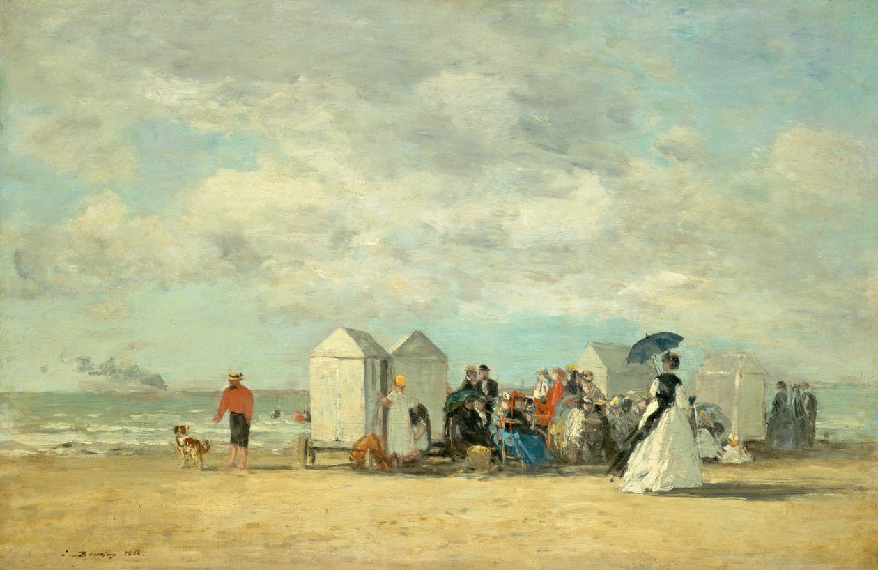 Rantakuvaus tekijältä Eugene Louis Boudin