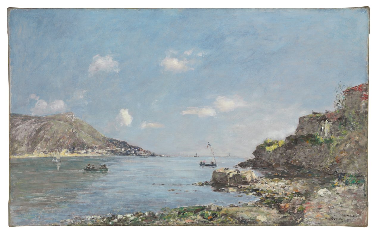 Beaulieu, Muurahaisten lahti, Aamuefekti, 1892 tekijältä Eugene Louis Boudin