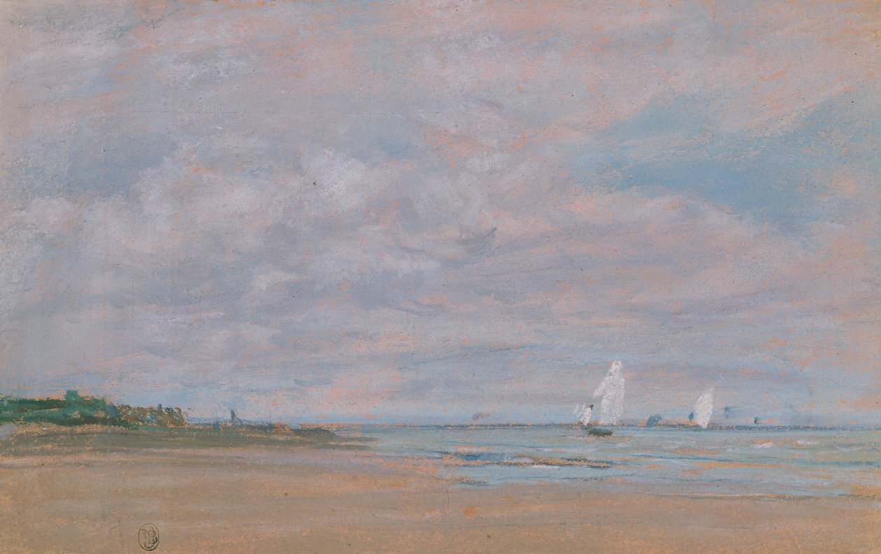 Kalastusveneet tekijältä Eugene Louis Boudin