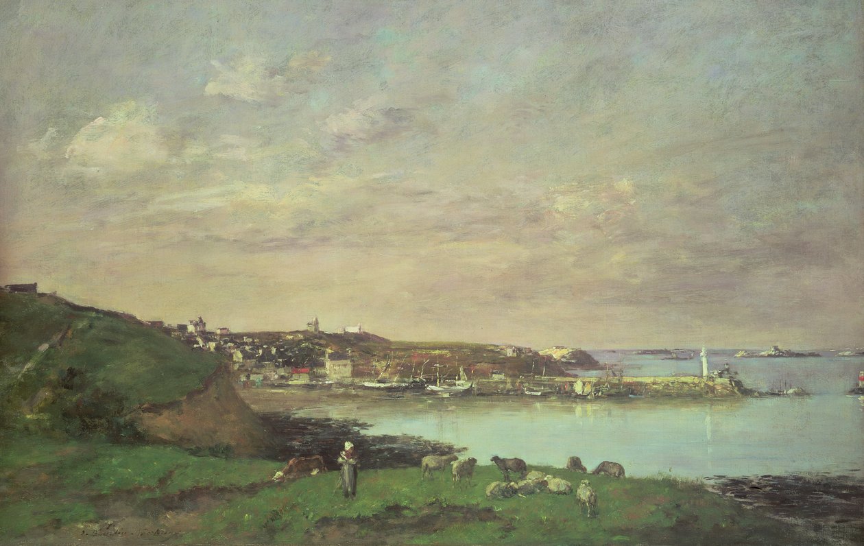 Maisema tekijältä Eugene Louis Boudin