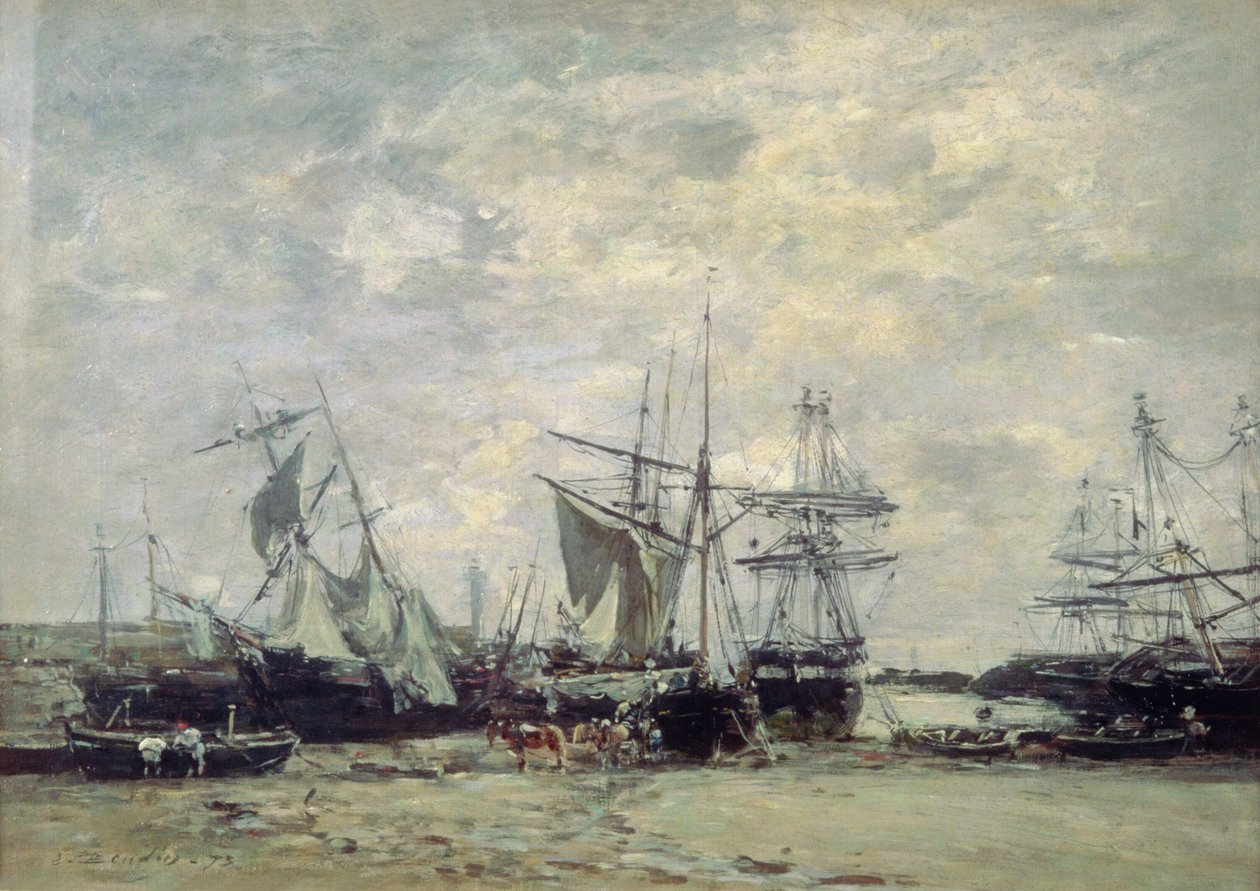 Huonekalut ja erilaiset esineet 1100- ja 1300-luvuilta tekijältä Eugene Louis Boudin
