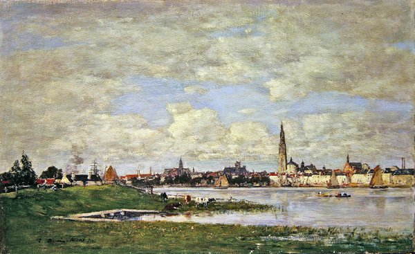 Tete-de-Flandres Antwerpenissä tekijältä Eugene Louis Boudin