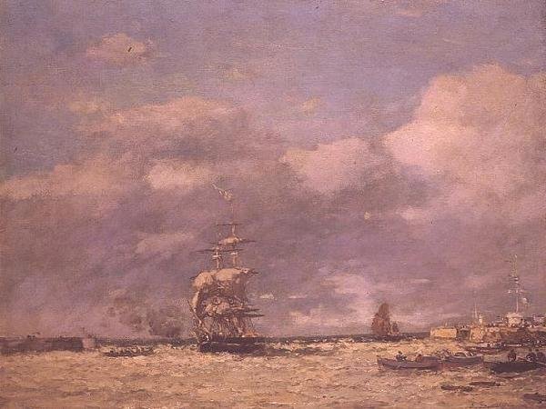 Tuntematon kuva tekijältä Eugene Louis Boudin