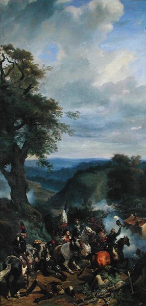 Taistelu Argonnessa syyskuussa 1792 tekijältä Eugene Louis Lami