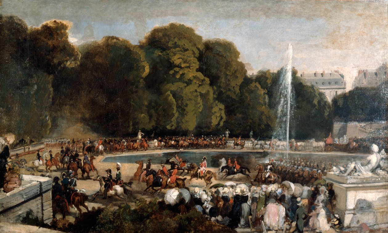 Orleansin herttuattaren sisääntulo Tuileries