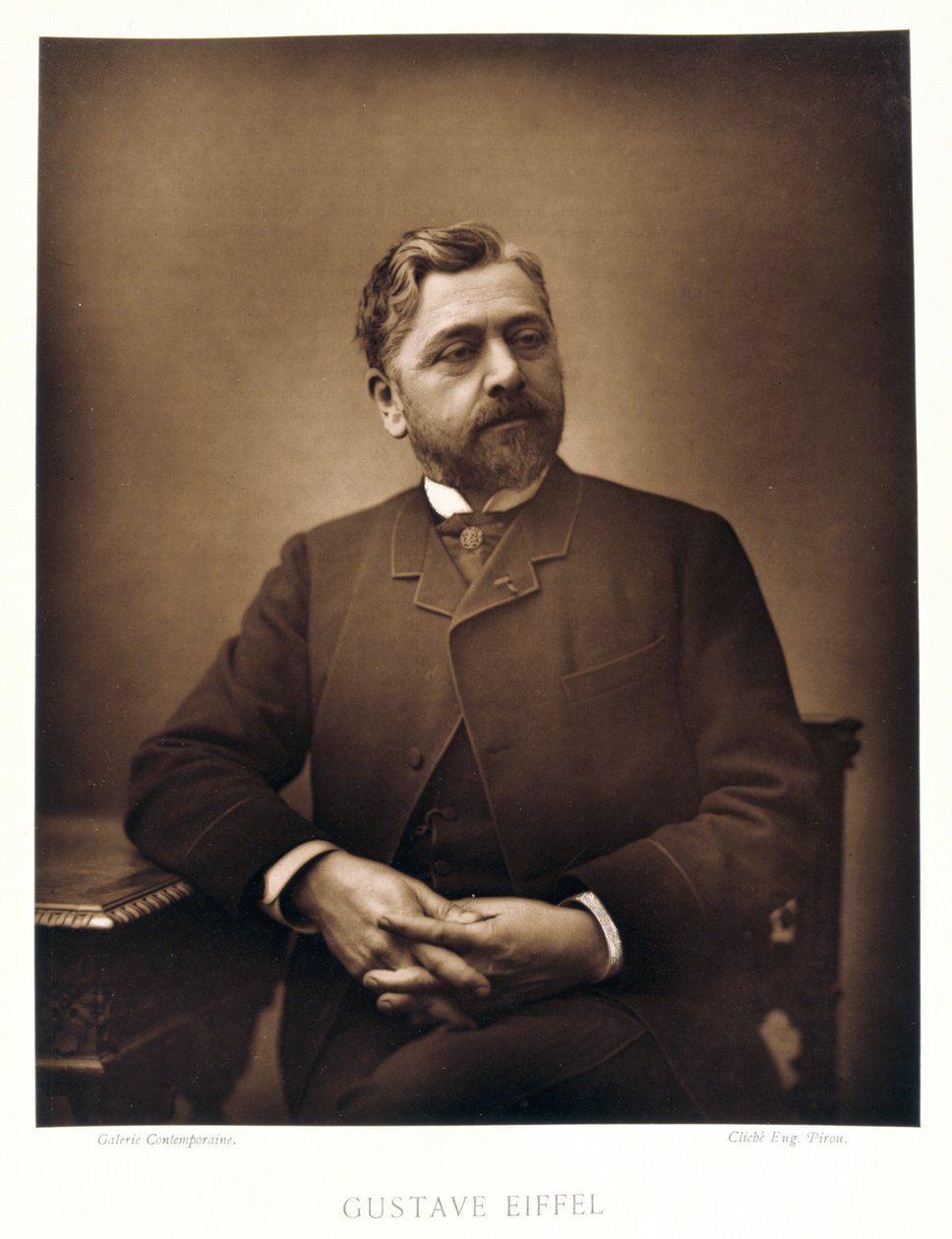 Gustave Eiffel, ranskalainen insinööri, 1880 tekijältä Eugene Pirou