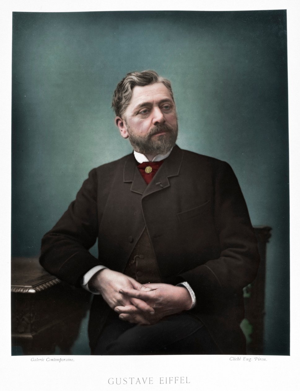 Gustave Eiffel, ranskalainen insinööri, 1880 tekijältä Eugene Pirou