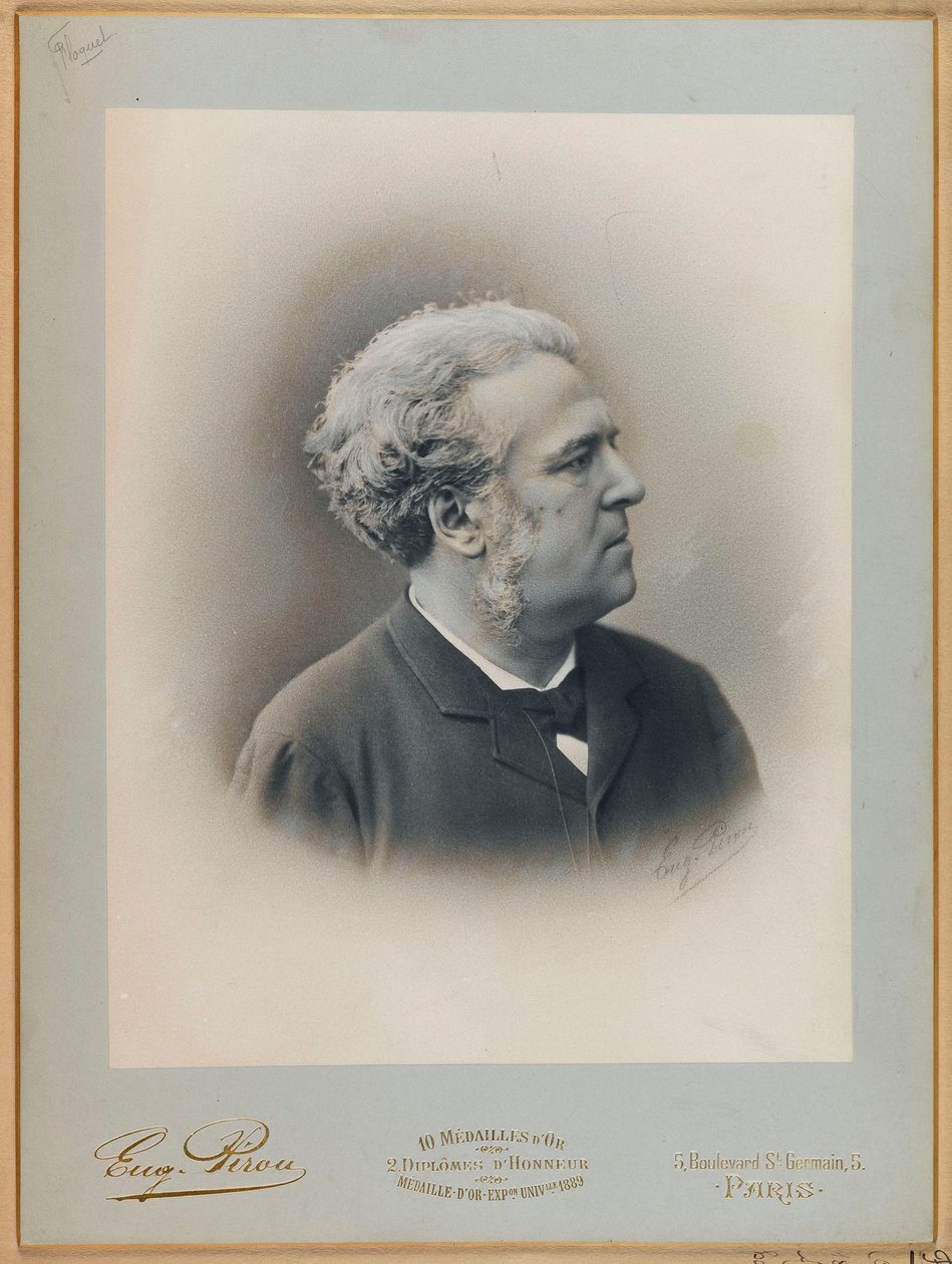 Porträt von Floquet (Charles Thomas), (1828-1896), Anwalt und Politiker tekijältä Eugene Pirou