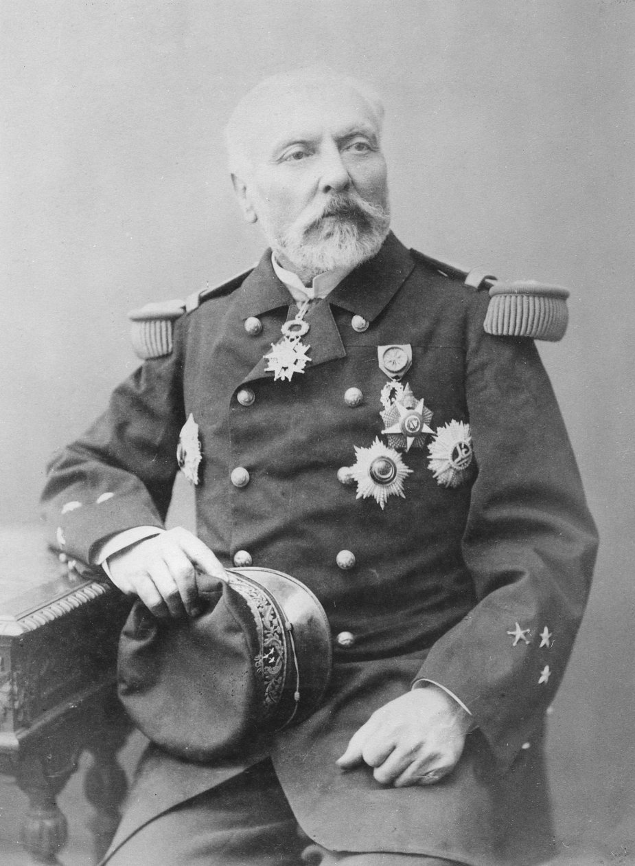 Hyacinthe Laurent Théophile Auben muotokuva tekijältä Eugene Pirou