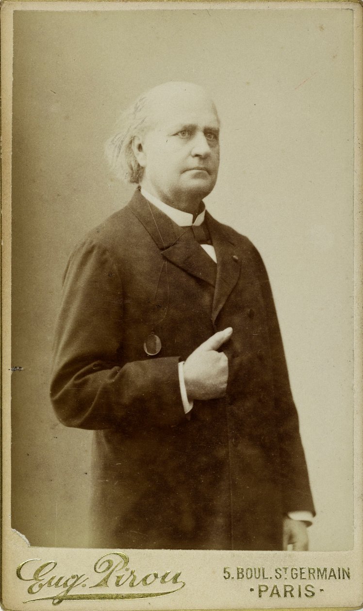 Leconte de Lislen muotokuva 1818-1894, n. 1870. tekijältä Eugene Pirou