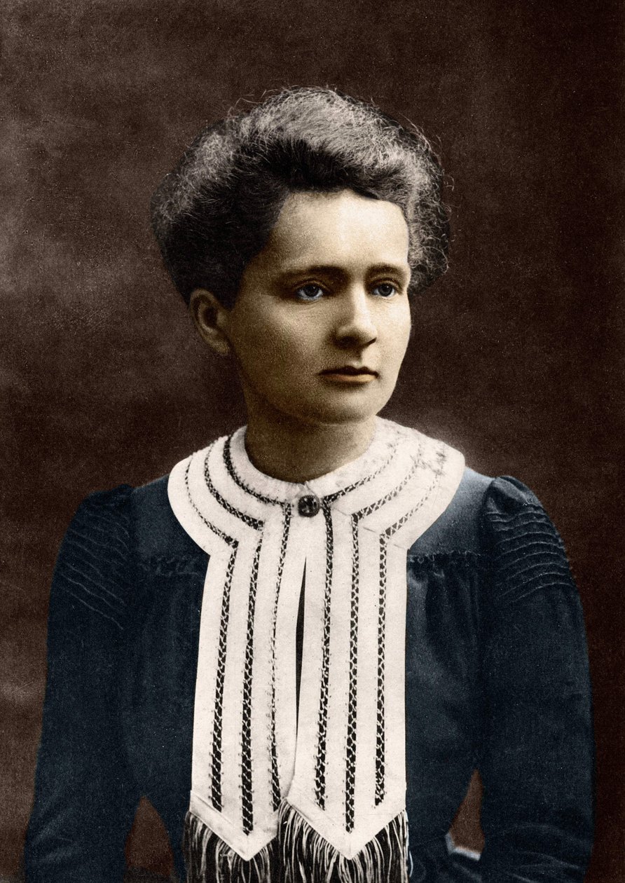 Marie Curien muotokuva 1867-1934 tekijältä Eugene Pirou