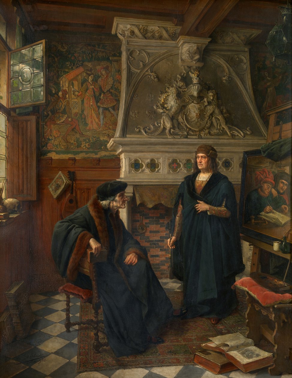 Erasmus ja Quinten Massijs tekijältä Eugene Siberdt