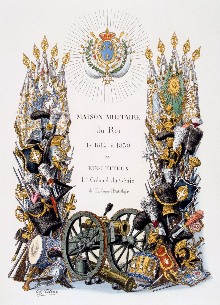 Päälehti, 1814-1830 tekijältä Eugene Titeux