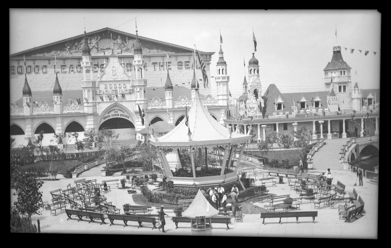 Luna Park, 1903 (nitraattinegatiivinen) tekijältä Eugene Wemlinger