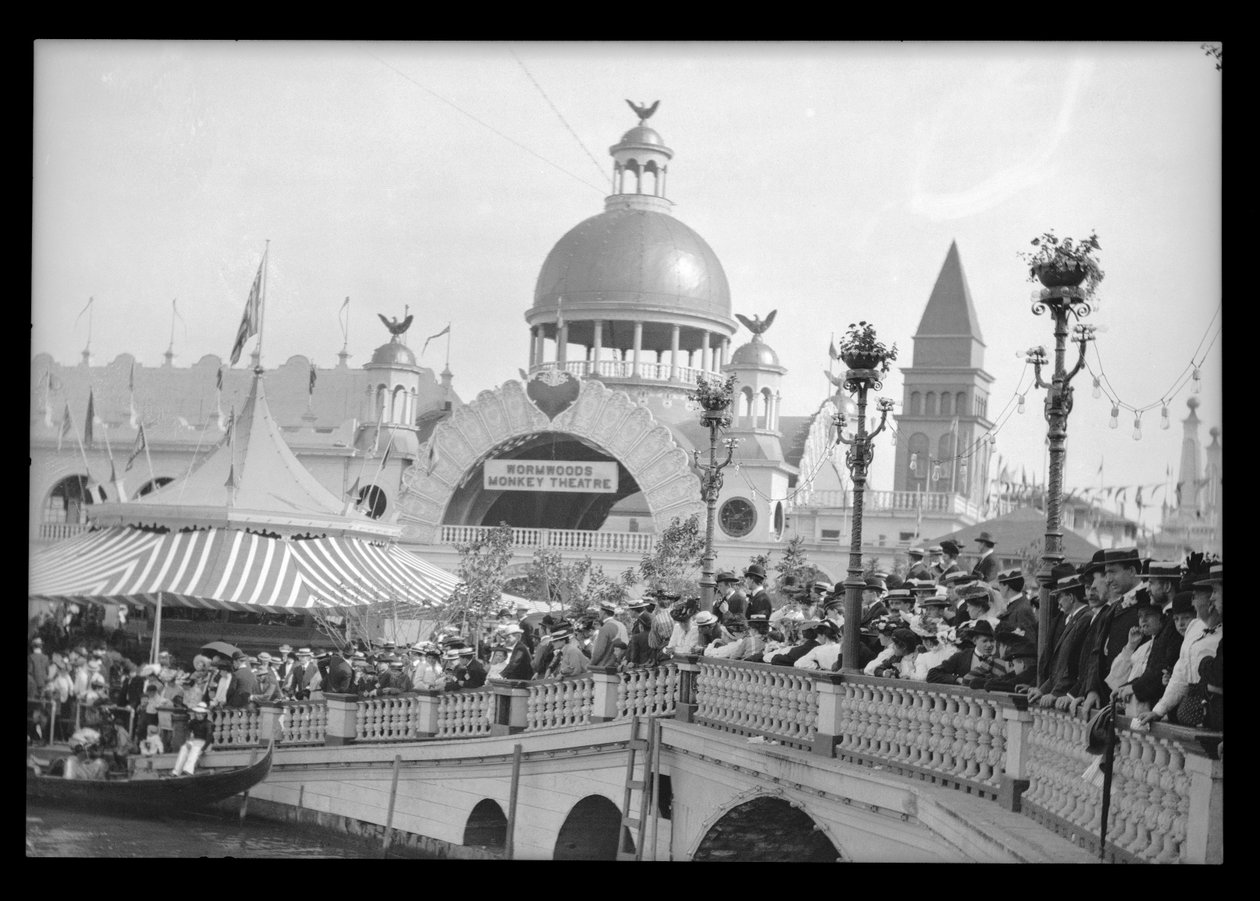 Luna Park, 1906 (nitraattinegatiivinen) tekijältä Eugene Wemlinger