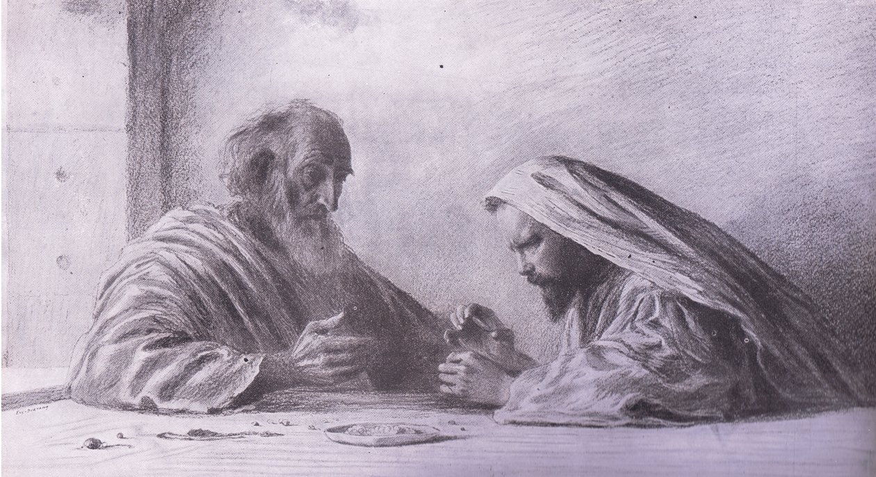 The pearl of great price, Bibbys Annual, 1916-1917. tekijältä Eugene after Burnand