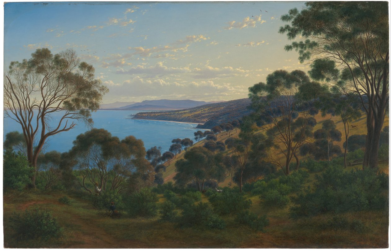 Dandenong Ranges alkaen "Beleura" tekijältä Eugene von Guérard