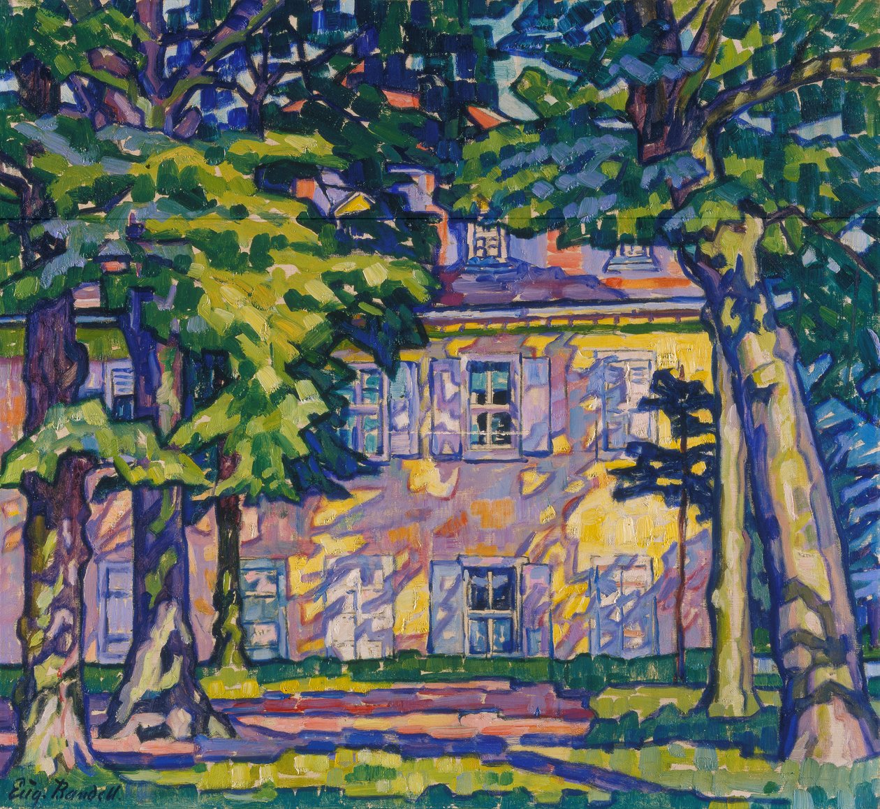 Aurinko iltapäivällä (Wilhelmsbad) tekijältä Eugenie Bandell