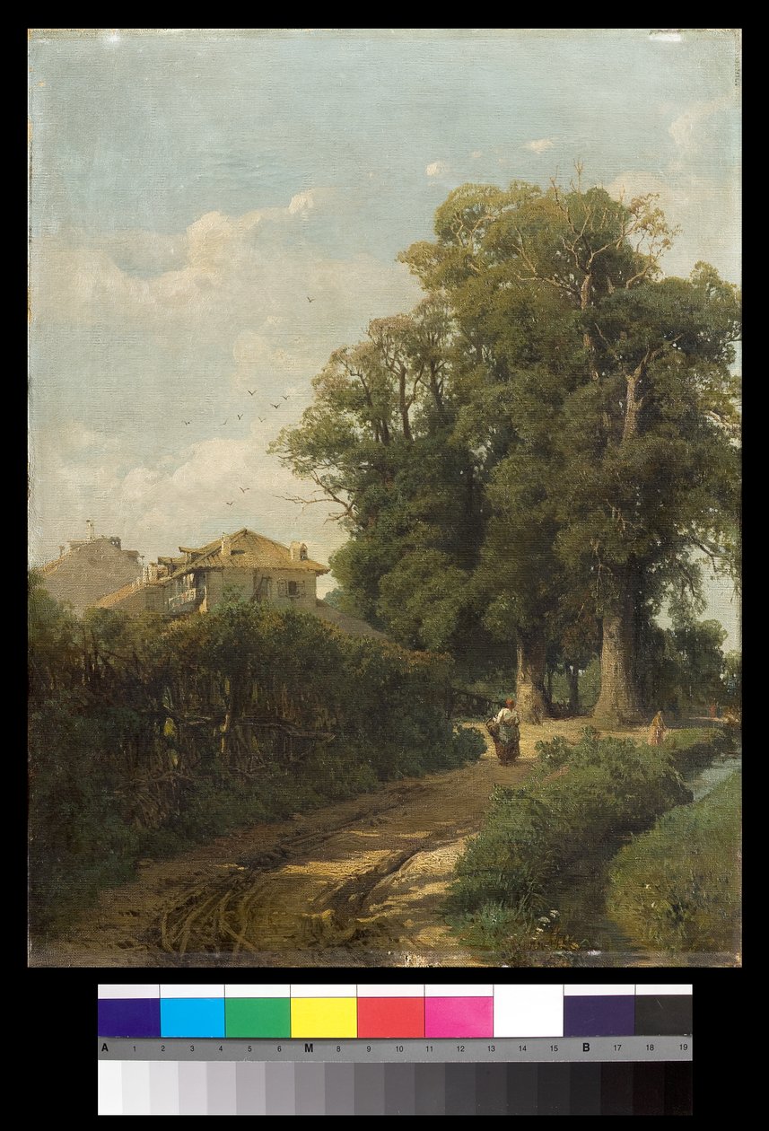 Magolfan pesijättären Milanon ympäristö, 1870. tekijältä Eugenio Gignous