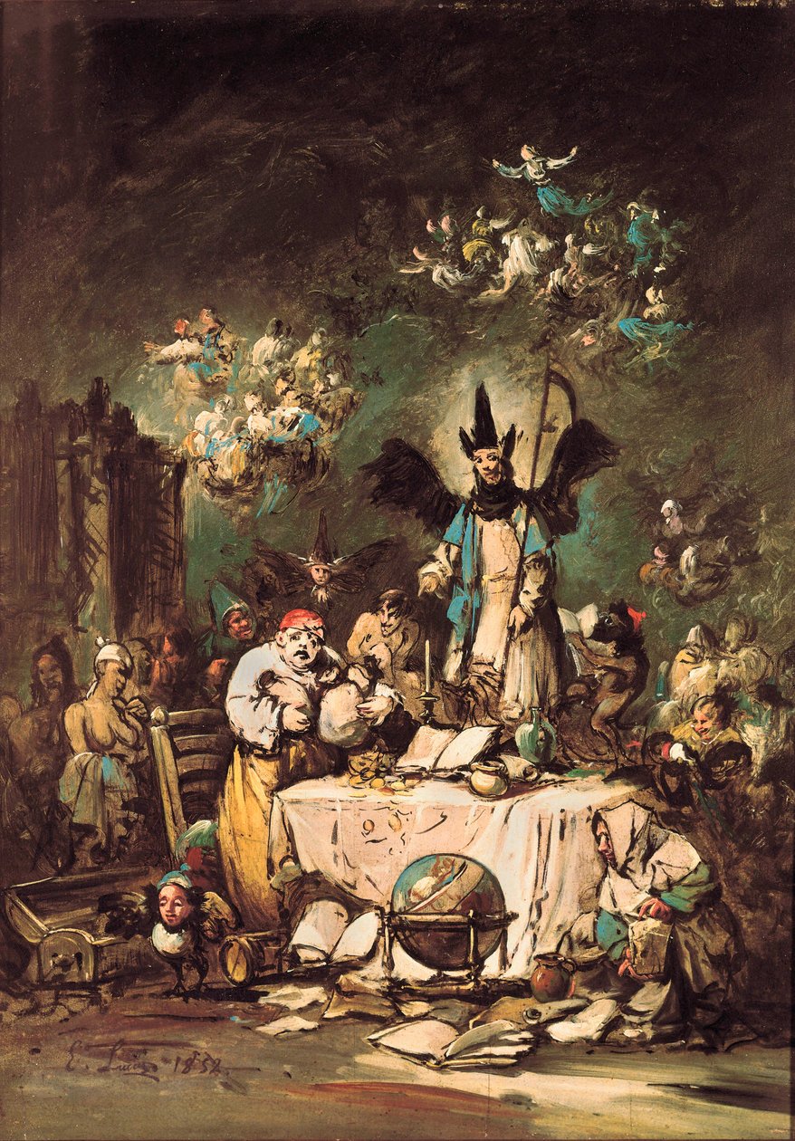 aAllegorinen omituisuus tekijältä Eugenio Luca y Velasquez