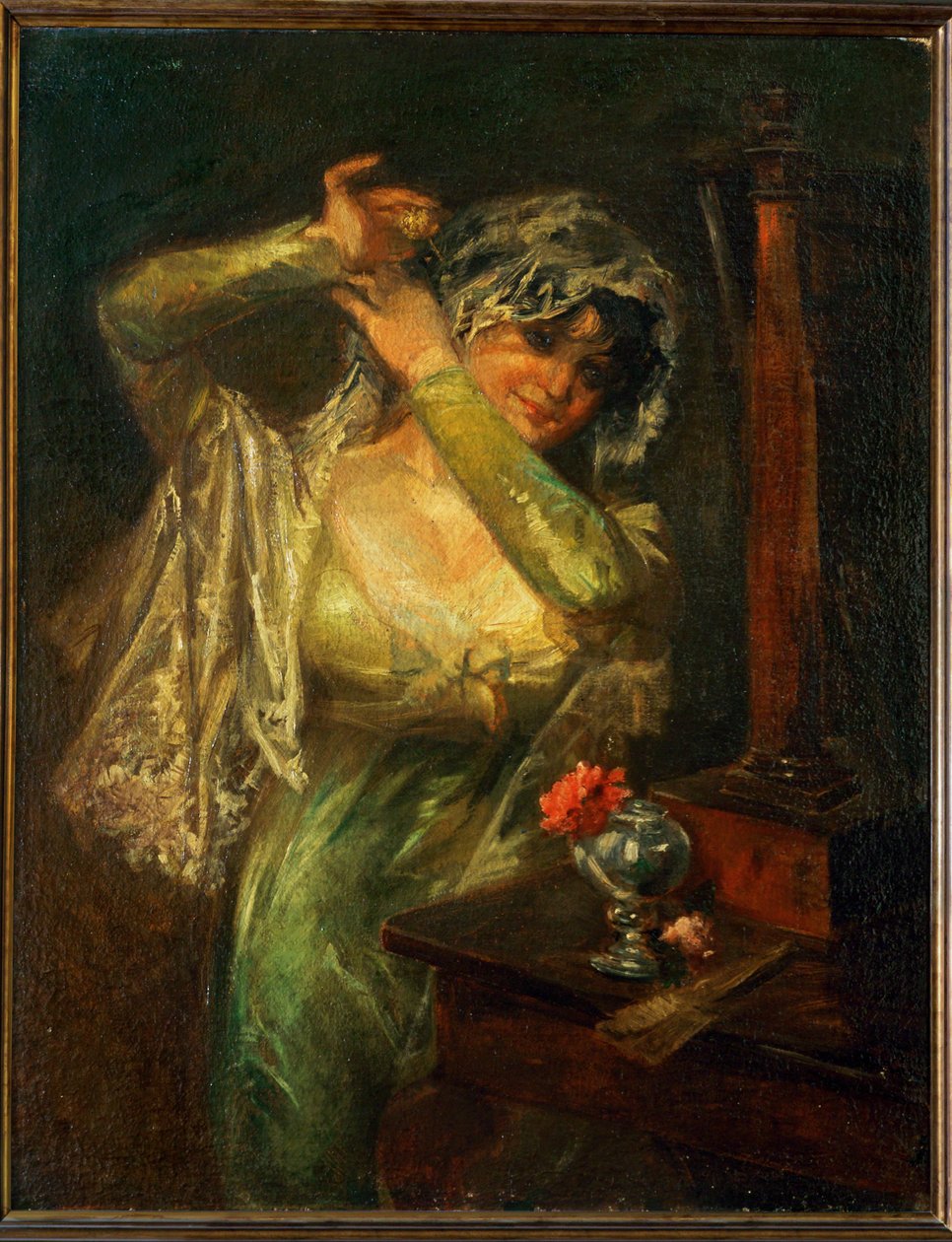 Maja ja ruusu tekijältä Eugenio Lucas Velazquez