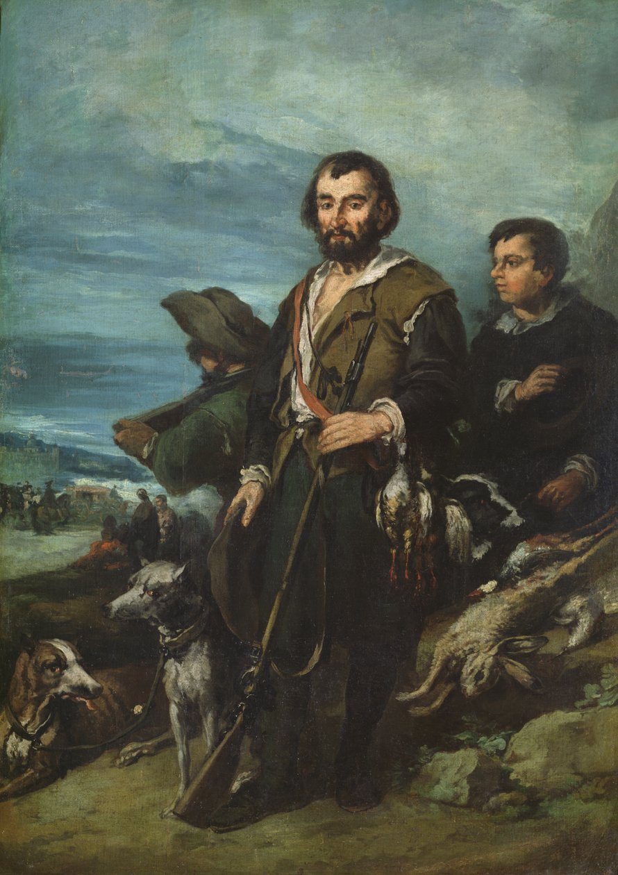 Metsästäjä, 1862 tekijältä Eugenio Lucas Velázquez