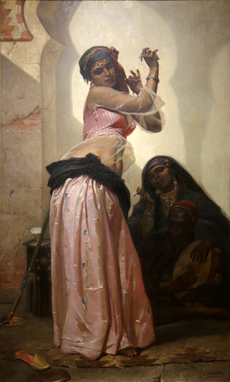 Danseuse au Caire. tekijältä Pierre François Eugène Giraud