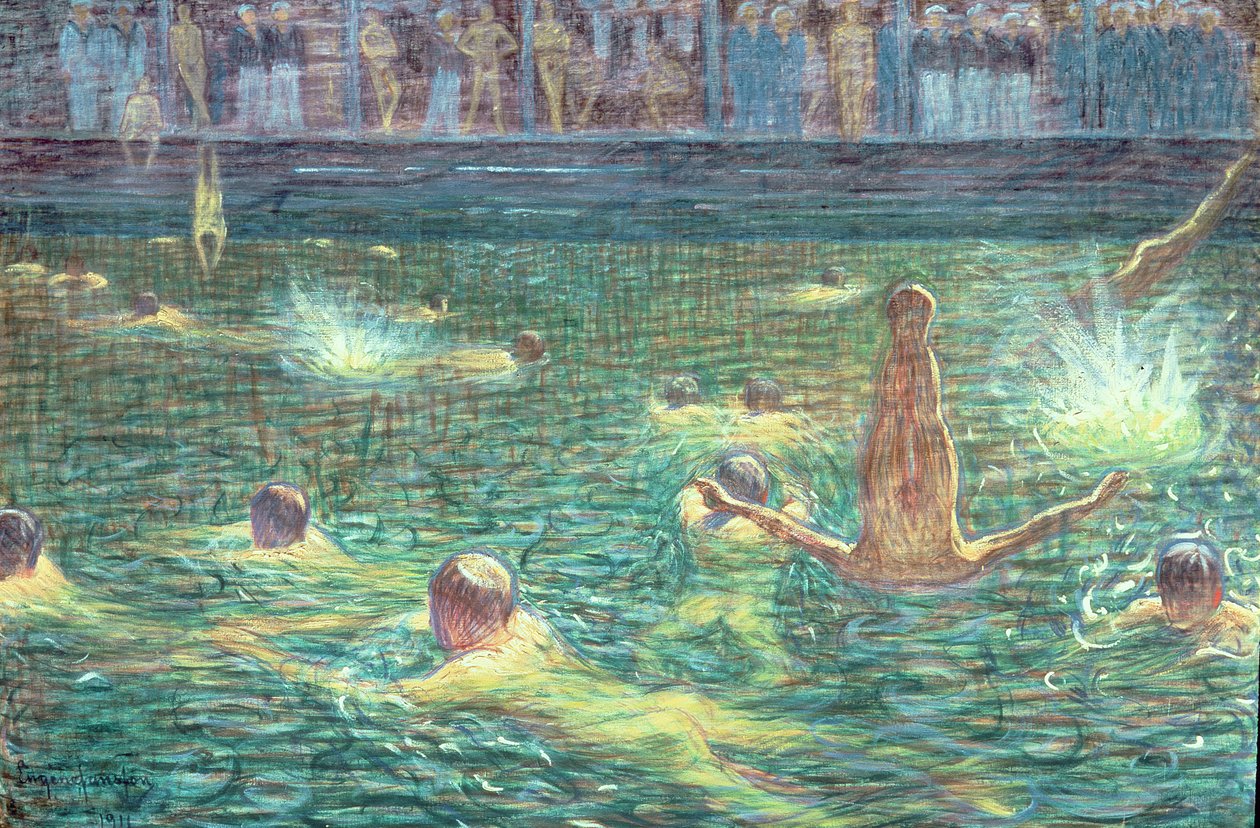 Badsump, 1911 tekijältä Eugène Jansson
