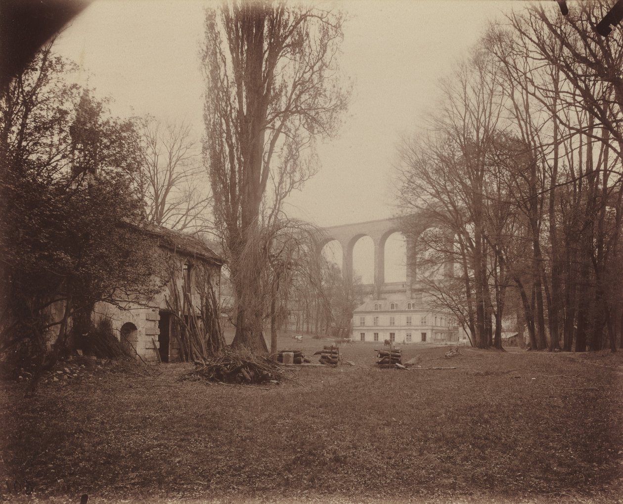 Arcueil-Cachan, Madame de Provignyn puisto tekijältä Eugène Atget