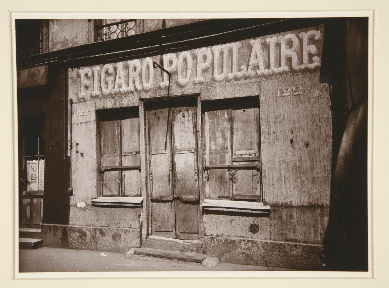 Figaro suosittu tekijältä Eugène Atget