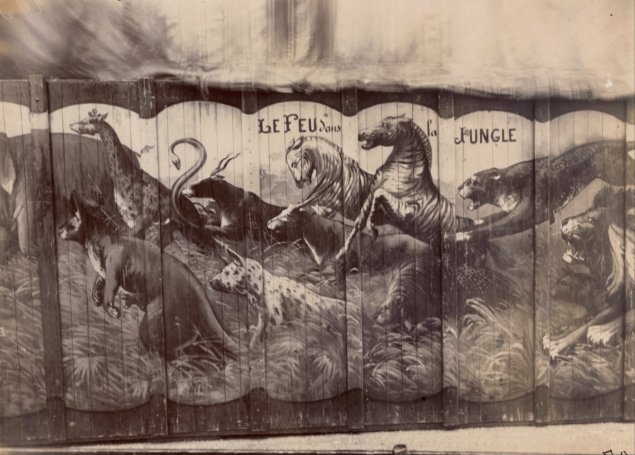 Fête du Trône tekijältä Eugène Atget