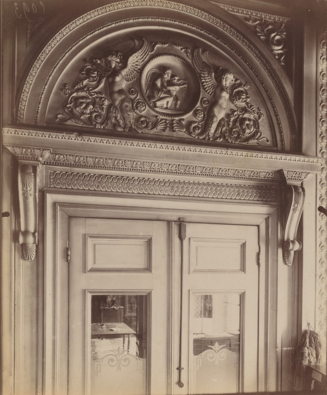 Hotel Gouthières, 6 rue Pierre Bulet tekijältä Eugène Atget