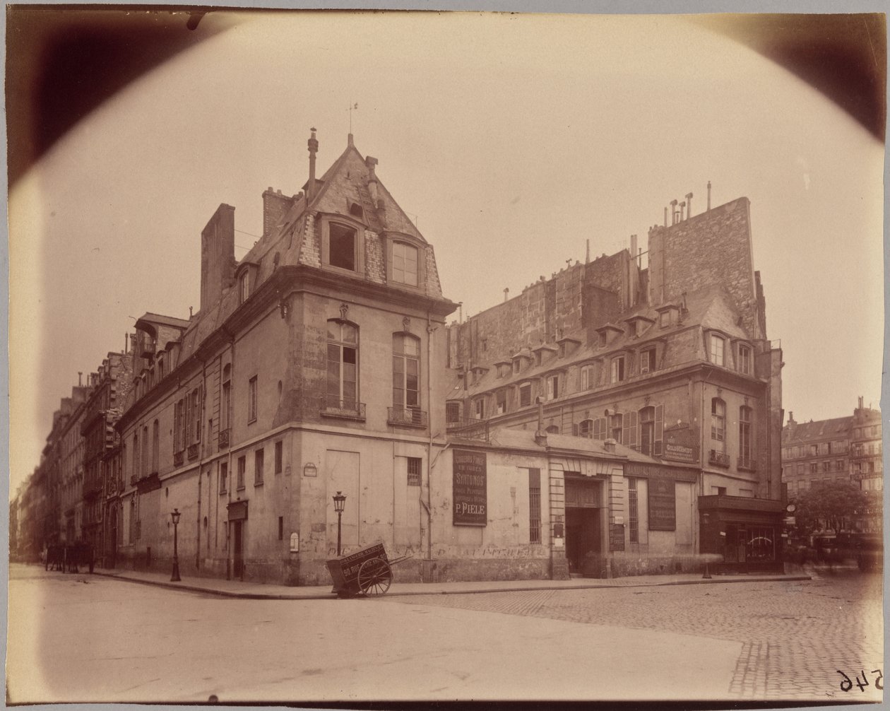 Hôtel du Marquis de Paroy, 83 rue Charlot tekijältä Eugène Atget