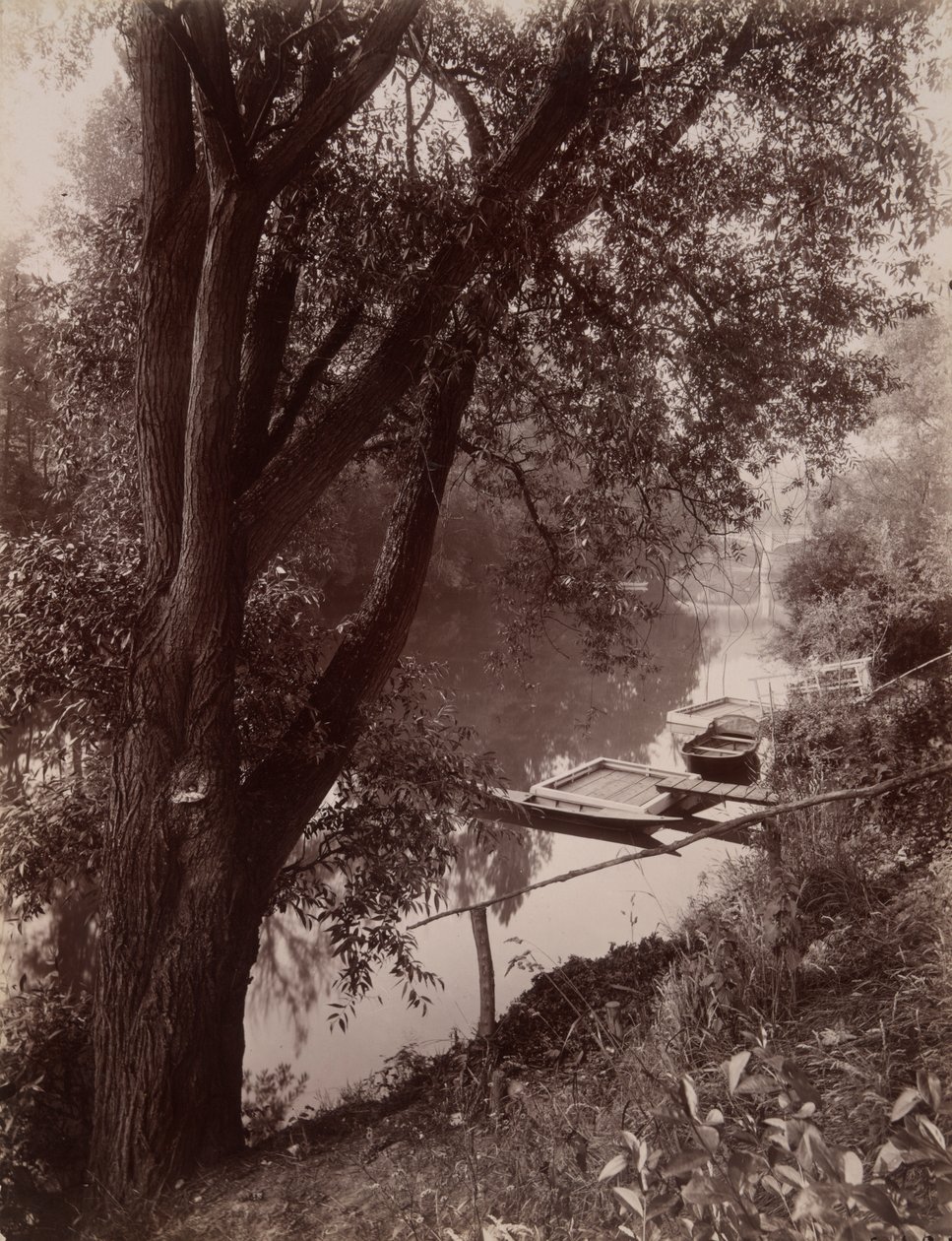 El Marne? La Varenne (El Marne a La Varenne)El Marne? La Varenne (El Marne a La Varenne) tekijältä Eugène Atget