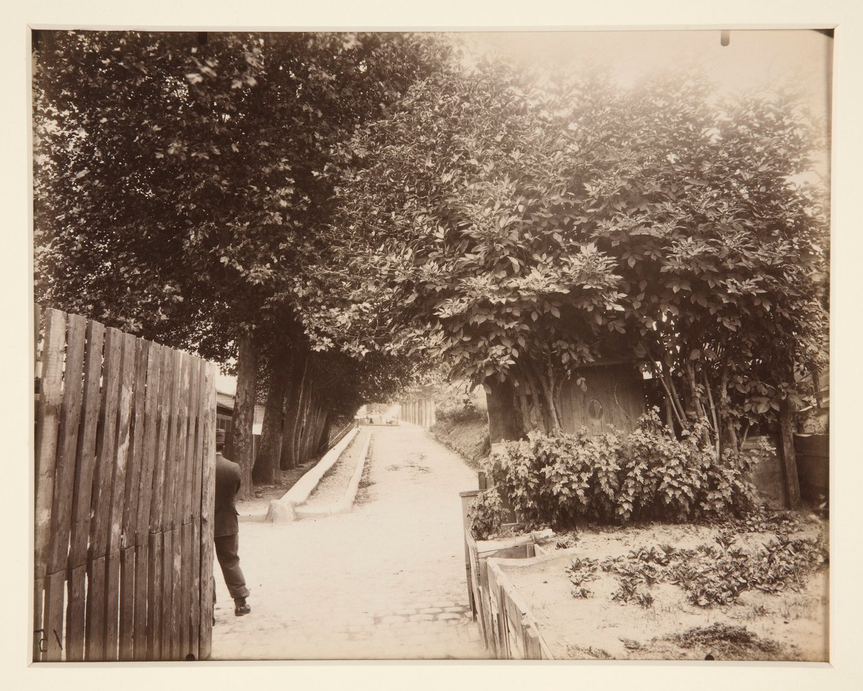 Aamunkoitto, Ala-Meudonin portti tekijältä Eugène Atget