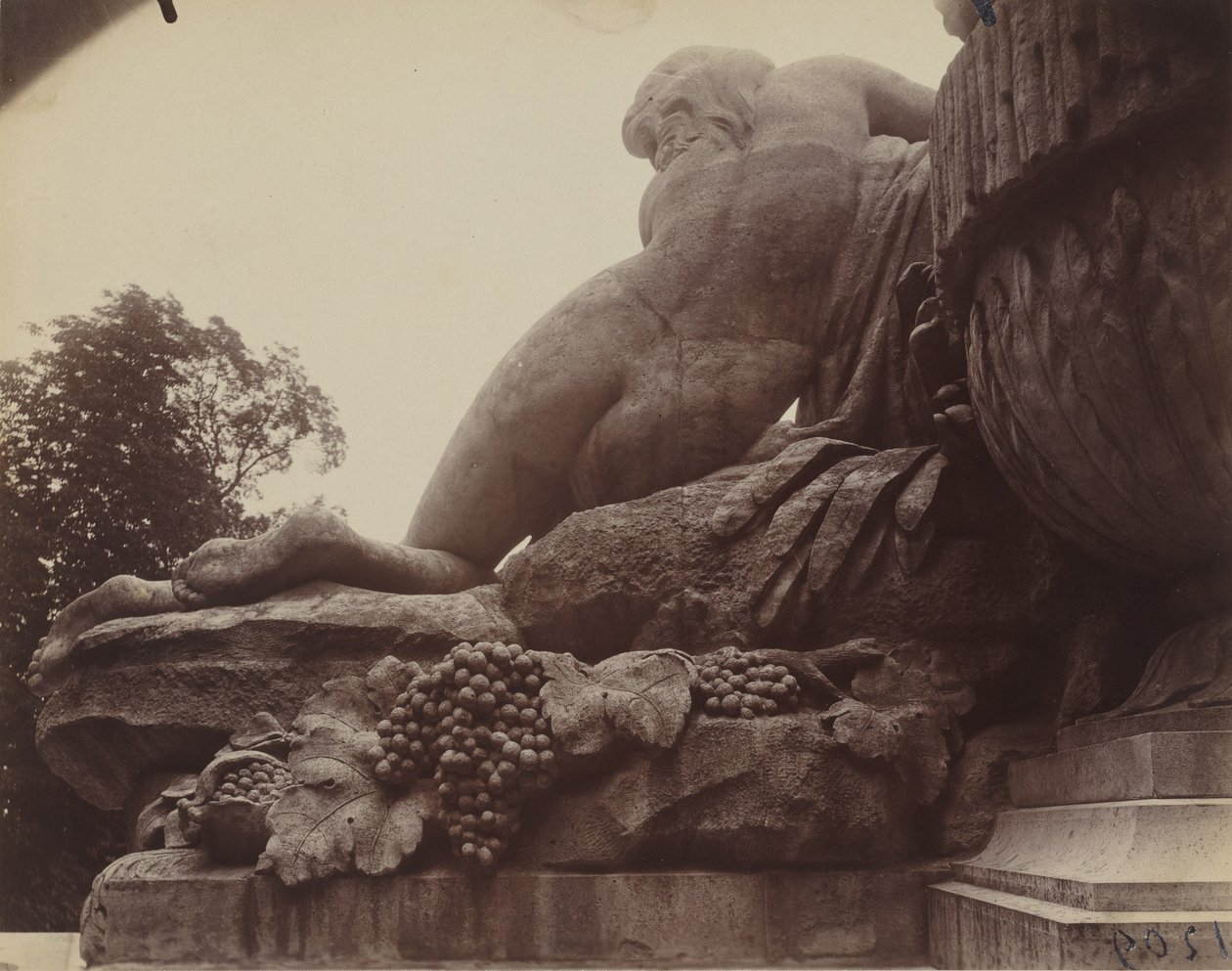 Saint-Cloud,1923 (kuva) tekijältä Eugène Atget