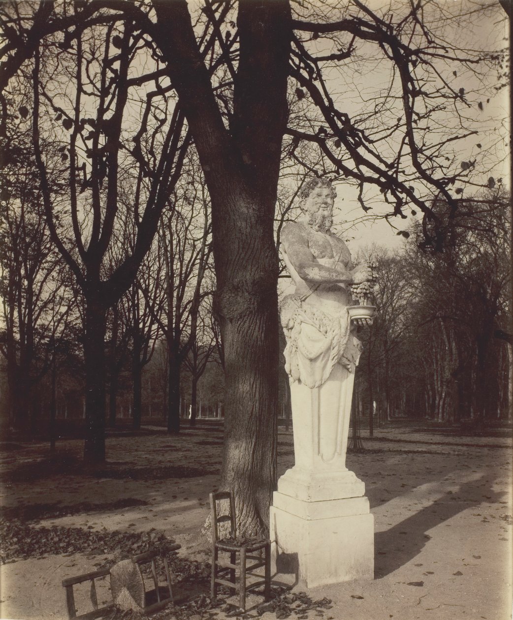 Versailles, Corner of Park, 1904. tekijältä Eugène Atget