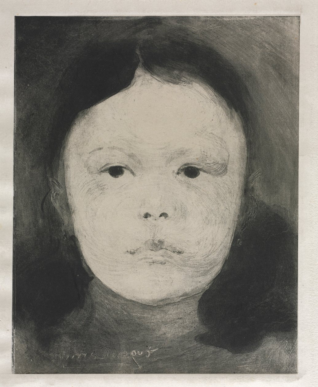 Marguerite Carriere, 1890. tekijältä Eugène Carrière