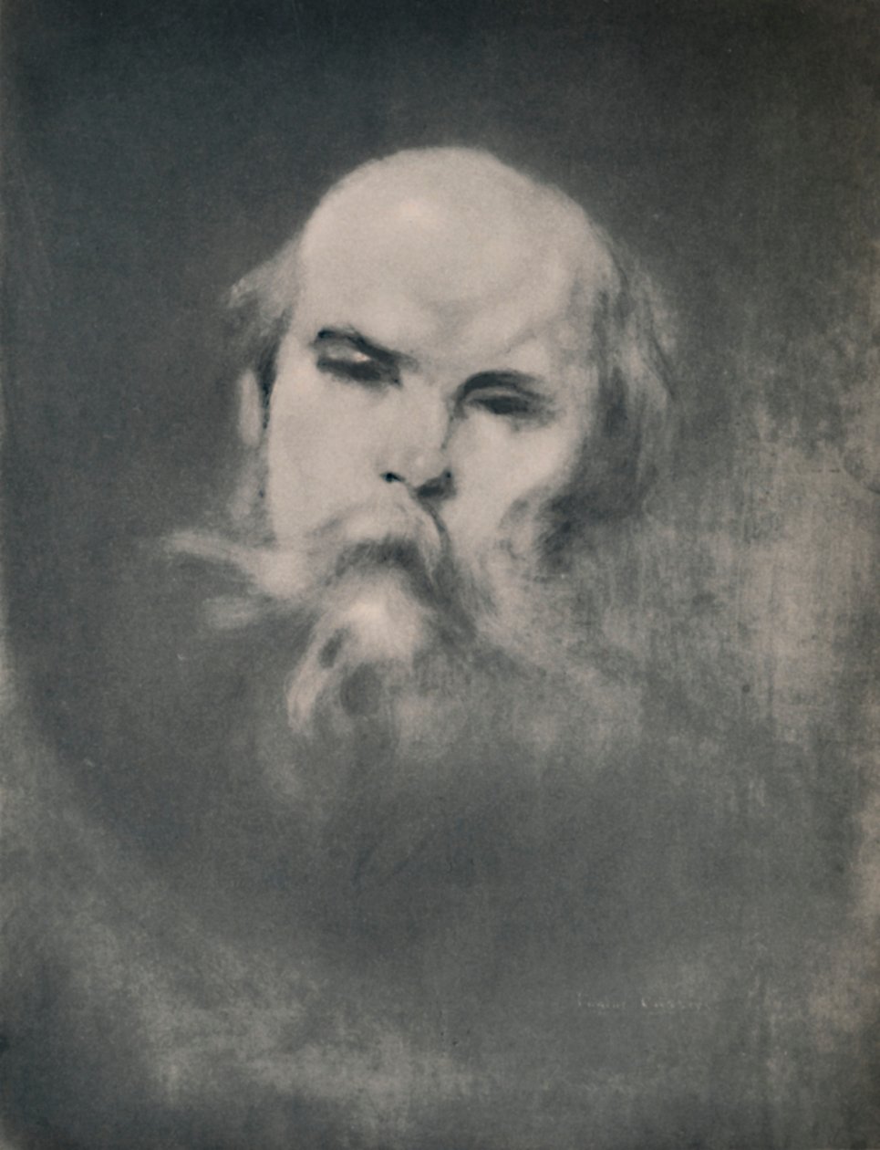 Paul Verlaine, n. 1891, 1946. tekijältä Eugène Carrière