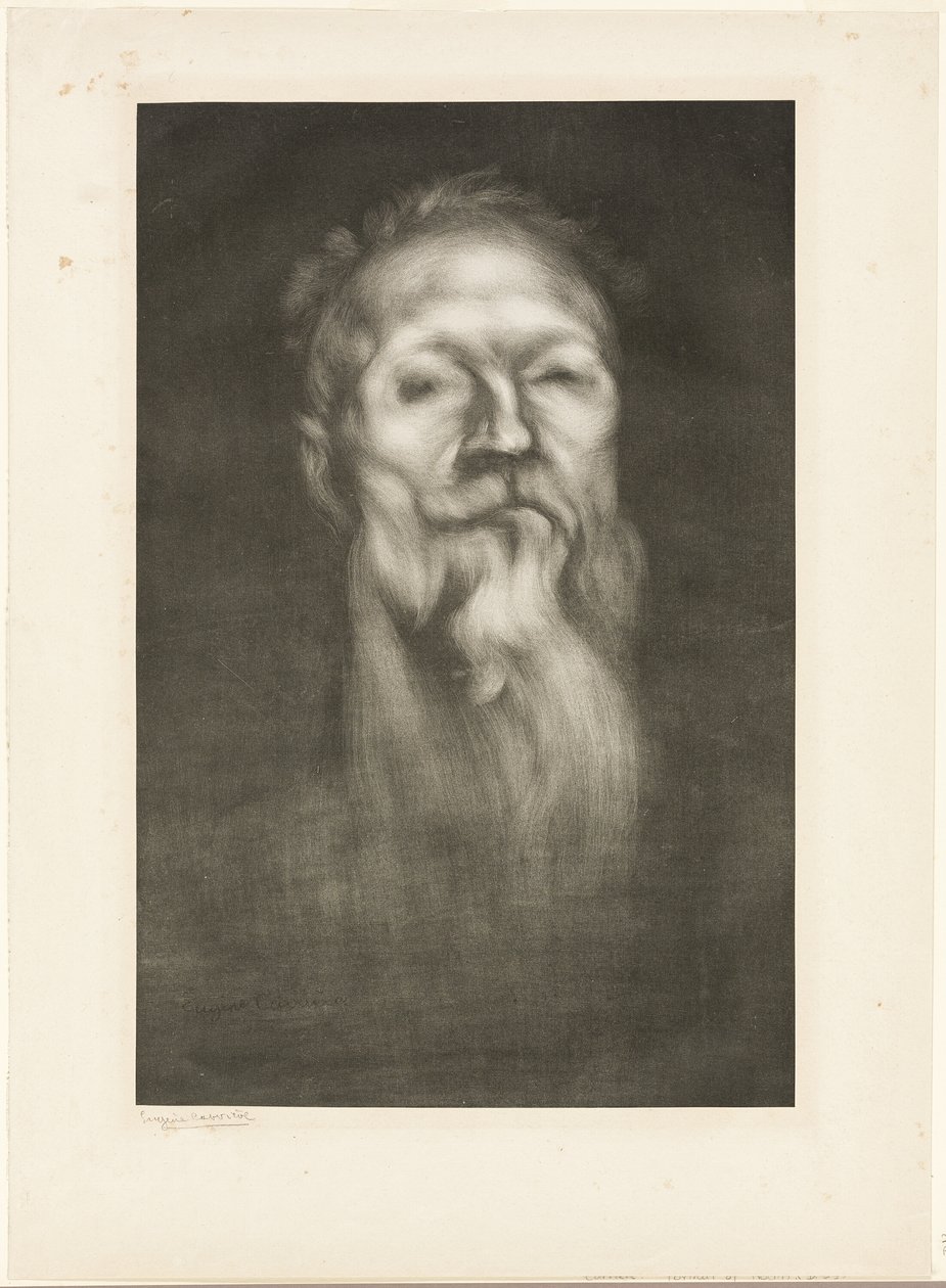 Auguste Rodinin muotokuva tekijältä Eugène Carrière